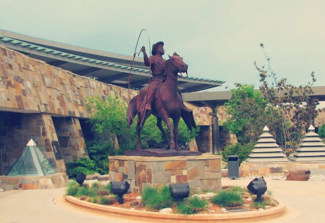 Oklahoma Cowboy and Horse