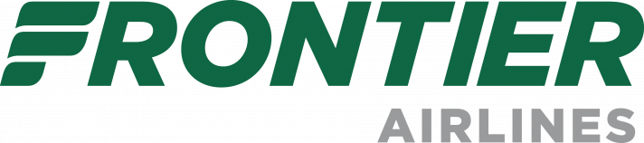 Frontier Airlines Logo Green text